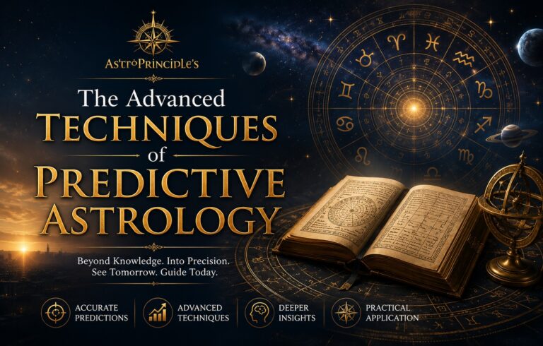 The Advanced Techniques of Predictive Astrology (Vedic Horoscope)