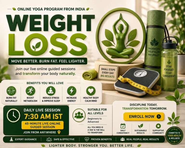 Weight Loss For All | 7:30 AM India Live Online