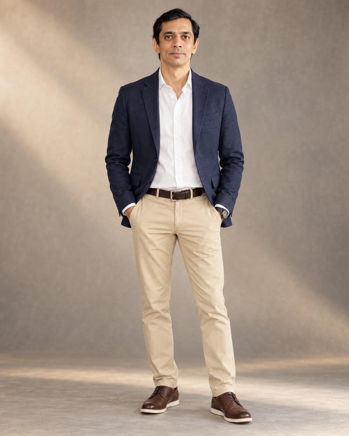 Ashish Shrungarpure, founder of AstroPrinciple, full-length portrait