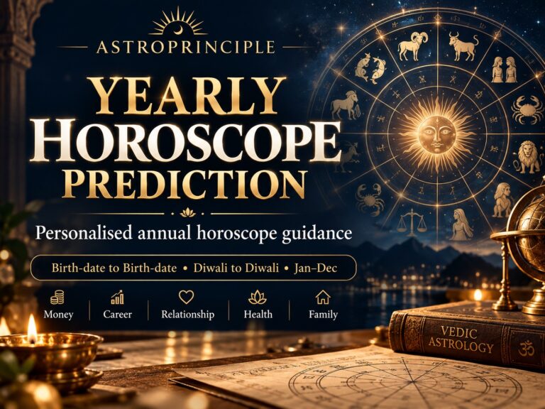 Yearly Horoscope Prediction By — Date of Birth | or | DIWALI | or | JAN-DEC